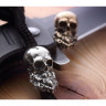 Бусина MR BLADE ЧЕРЕП СЕРЕБРО mb121